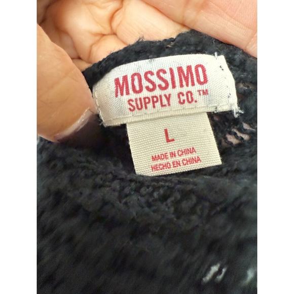 90s Y2K Black Crochet Knit Fringe Tank Top Boho Festival Western Hippie‎ Size L - Picture 6 of 8